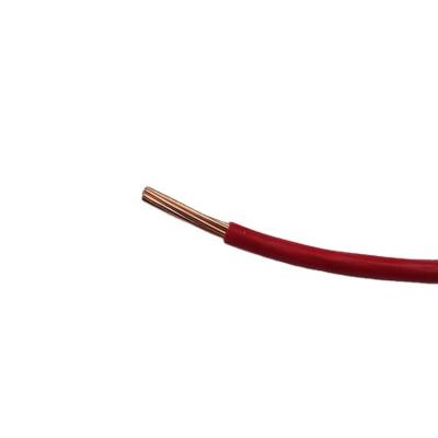 China Underground Single Wire 1.5mm OFC Copper Wire PVC Sheath Insulating Core ZR-BV Electric Floor Heating Heating Cable For Electronic Equipment for sale