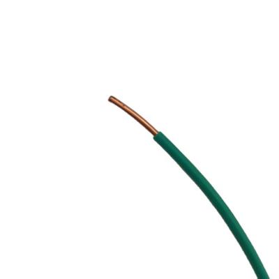 China Green PVC Sheath 4mm 10mm Underground Single Copper Wire OFC Wire 380v Electrical 16mm Electric BV Heating Cable For Electrical Instruments for sale