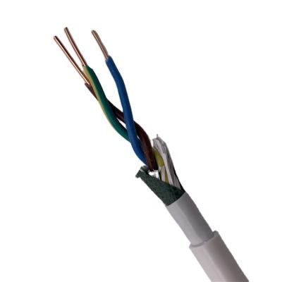 China Underground Hard Copper Wire PVC Sheath BVV 300/500V 6mm 10mm White Insulating Electrical Wire And Cable For Electronic Equipment for sale