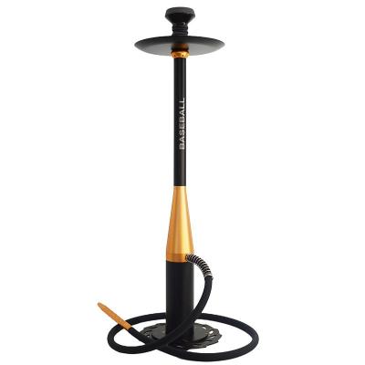 China Hookah Shisha Smoking Aluminum Hookah Shisha Nargile Good Quality Baseball Chicha With Cage In Stock Hookah for sale