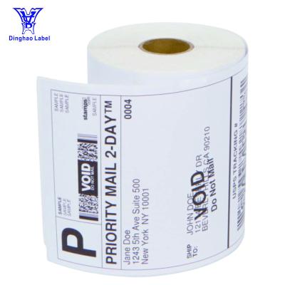 China A6 Barcode Paper Shipping Thermal Label 4x6 Roll Factory Direct Wholesale 4*6 Labels Thermal Sticker for sale