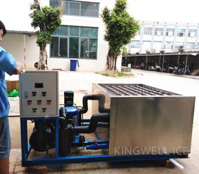 China Hotels daily produce 1000kg/day block ice maker machine for Africa market brine industrial block ice machine for sale