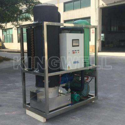 China Hotels KINGWELL automatic ice tube maker 500kg 1000kg 3ton 5tons tube ice machine with factory price for sale