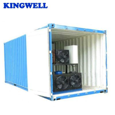 China Food Storage & Fresh-keeping Convenient 2 Ton Containerized Block Ice Machine For Small Ice Making for sale