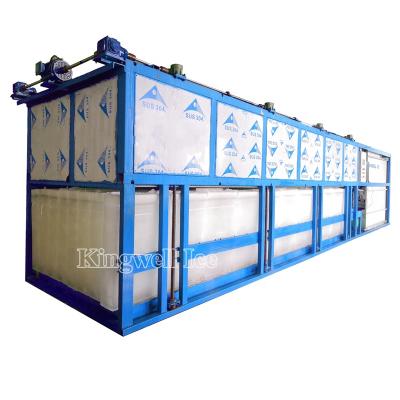 China Cool-keeping Direct Block Cooling Ice Machine With Lower Labor Cost And Power / Ice Production Line for sale