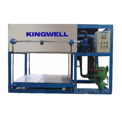 China Kingwell Direct Cooling Block Ice Machine Seafood / Hotel / Fresh-keeping for Faster Ice Making with Lower Labor Cost and Power for sale