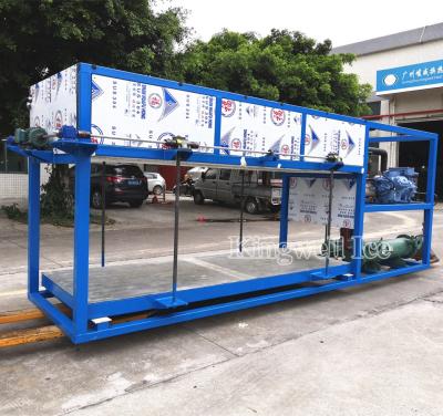 China Direct block commercial cooling ice machine for faster ice making with lower labor cost and power for sale