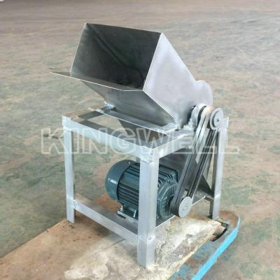 China Industrial Commercial Garage Ice Crusher Manufacturer For Block Ice Cube Tube for sale