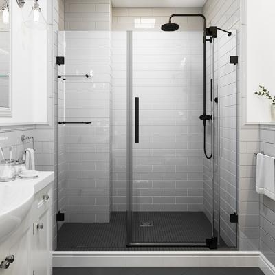 China Lifetime Warranty Modern Bathroom Easy Install System Pivot Cabin Swing Door Glass Frameless Shower for sale