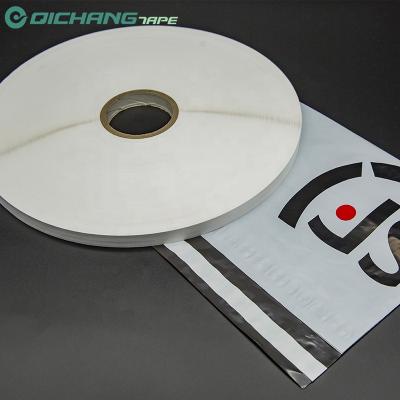 China Waterproof Strong Hot Melt Adhesive Messenger Bags Sealing Tape Waterproof Shanghai Acrylic Double Sided 7 Days No 1 Printing Roll PEPA for sale