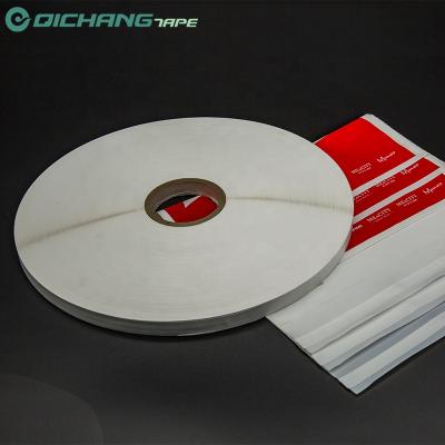 China Shanghai Factory Sale Waterproof Permanent Sealing Tape Bag Waterproof Acrylic Double Sided 7 Days No 1 Roll Even Printing PEPA Strong Glue for sale