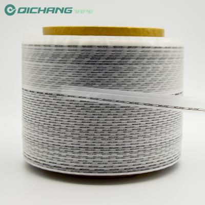 China Excellent Heat Resistant King Seal Bobbin Shape Antistatic Resealable Bag PE Heat Resistant Tape For Plastic Bag for sale