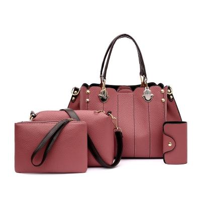 China 2021 New Fashion Bag 4pcs Set Woman Designer Handbag Bag for sale