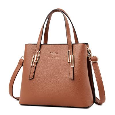 China Fashion 2021 Spring Handbag PU Tote Bag Fashion OL Leather Bag New for sale