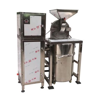 China Medicine processing universal teeth disc pulverizer machine with single deduster commercial corn nut grinder machine for sale