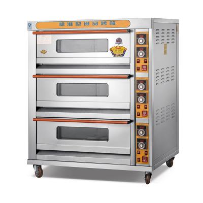 China Commercial Supplying Electric Cake Stainless Steel Bread Full Automatic Baking Oven for sale