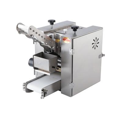 China Chinese Food Processing Units 220V Dumpling Wrapper Making Machine / Big Capacity Wonton Dumpling Skin Machine for sale