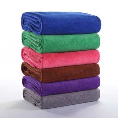 China QUICK DRY commercial polishing special special thick fiber towel 35*75 thick grinding super absorbent towel can be printed with LOGO for sale