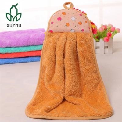 China Disposable Custom Kitchen Hand Towel Hanging Cheap Cleaning Towel for sale