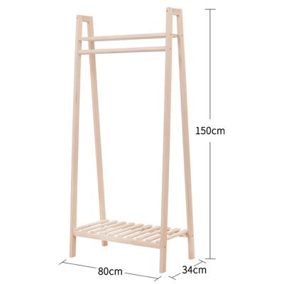 China (Other)Adjustable Creative Multifunctional Home Bedroom Floor Hanger Floor Coat Rack for sale