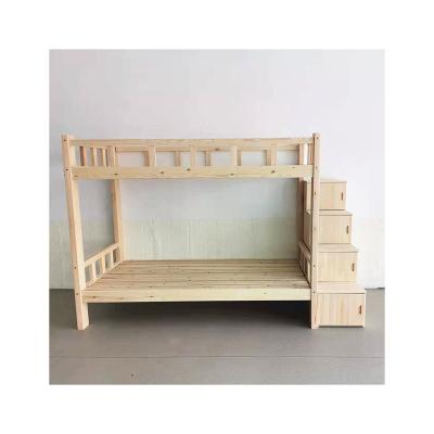 China Various modern promotional goods using solid wood Nordic American double bed for sale