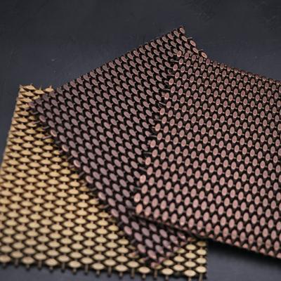 China Flexible Woven Brass Steel Wire Cloth Antique Wire Mesh For Elevator for sale