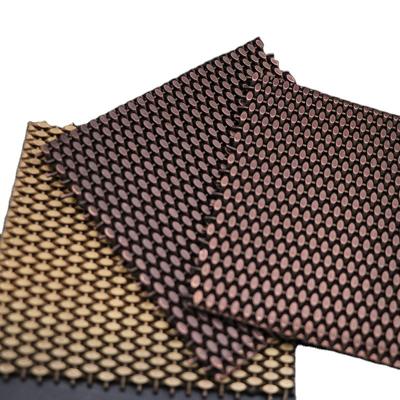 China Flexible Colorful Plated Copper Hex Wire Netting for Christmas Decoration for sale