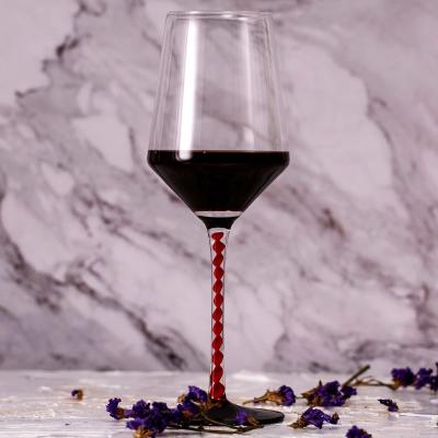 China China Supplier Best Selling Lead Free Personalized Wine Glasses 14oz for sale