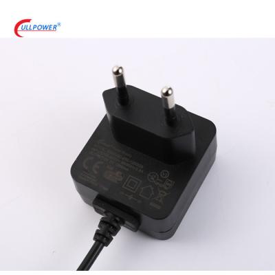 China CE Certificate Industrial Plug 5V 1.2A European AC Adapter for sale