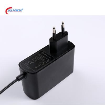 China High Quality Vertical Type PSU CE Certificate 12V 3A Adapter EU plug ac monitor connector for sale