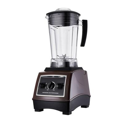 China Motor 2200W High Power Blender 2.0L Capacity Manual Control Blades Set Pure Copper Commercial Professional for sale