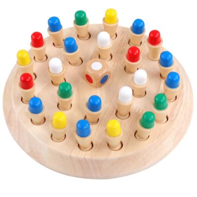 China Wooden Chess Competition Memory Chess Match Stick Game Set Block Board Game Funny Parent-child Interaction Toy for Boys and Girls for sale