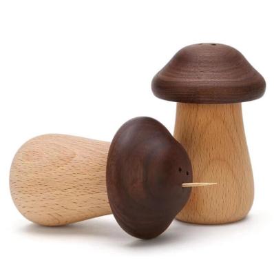 China China Toothpick Holder Dispenser With Unique Design Kitchen Accessories Cute Home Decorative Uncommon Gift Wooden Toothpick Beech for sale