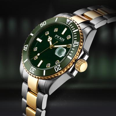 China Manufacturer Supplier Day/Date Men Dive Quartz Watches Gold Men Sport Watches 2021 With Luminous for sale