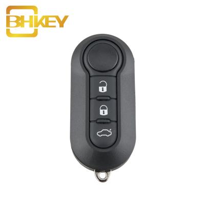 China ABS+Metal 3 Buttons 433Mhz 7946 Chip Smart Car Key Marelli/Delphi For Fiat 500 Bravo Croma Doblo Ducato Fiorino Auto Parts for sale