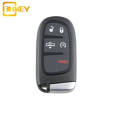 China ABS+Metal 5 Buttons 433Mhz ID46 Chip GQ4-54T Smart Car Remote Key For Dodge Ram 1500 2500 3500 Auto Parts for sale