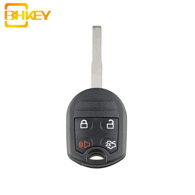 China ABS+Metal 4 Buttons Car Auto Parts C-Max Key Case Shell For Ford Escape Fiesta Transit Connect Smart Focus for sale