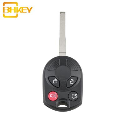 China ABS + Metal 4 Buttons Car Key Case Shell For Ford Smart Transit Connect C-Max Auto Parts for sale