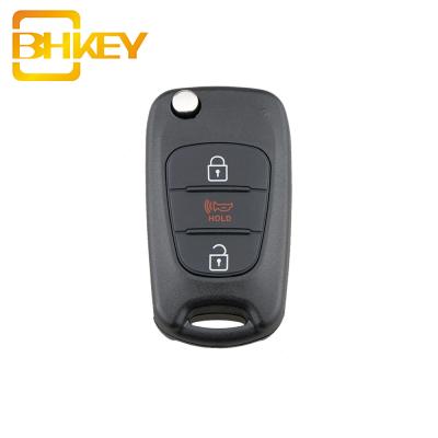 China ABS+Metal 3 Buttons NYOSEKSAM11ATX 315Mhz Flip Folding Smart Entry Car Remote Key FOB For Hyundai Soul Sportage for sale