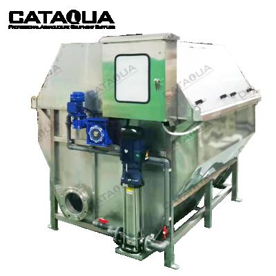 China CATAQUA Aquaculture Indoor Fish Farms Farm Water Treatment Machinery Aquaculture Equipment Pond Rotary Drum Filter Koi Pond for sale