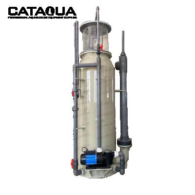 China Custom CATAQUA Fish Farm Ocean Marine Aaquaculture Aquariums Equipments Bubble Magus Protein Skimmer for Ras Fish Farming for sale