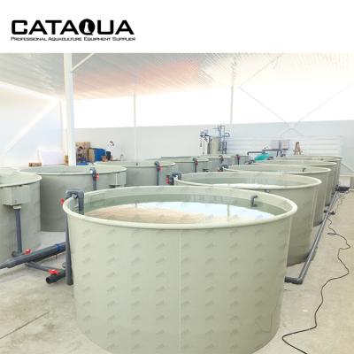 China Plastic Fish Farm Ras Aquaculture Tilapia pp Aquarium Farm Pond Tank Equipment of CATAQUA Aquaculture Fish Farm for sale