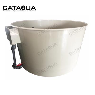 China CATAQUA Fish Farming Suppliers China Commercial Food Grade PP Aquarium Cultivating Round Fish Farming Aquarium Tank for sale