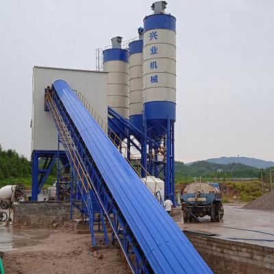 China Roads Pakistan Hot Sale Used Concrete Mixing Equipment HZS60 Concrete Batching Plant For Sale for sale