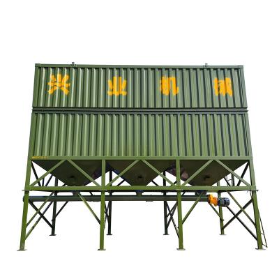 China Roads container type 50T 100T horizontal cement silo for concrete mixing station for sale