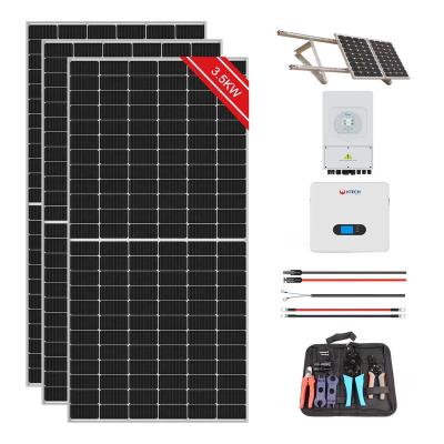 China Home High Quality 10Kw Off Grid Solar Power System For Home Use for sale