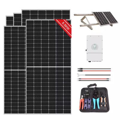 China Home High Quality 8.5kw On Grid Solar Power System For Home Use for sale