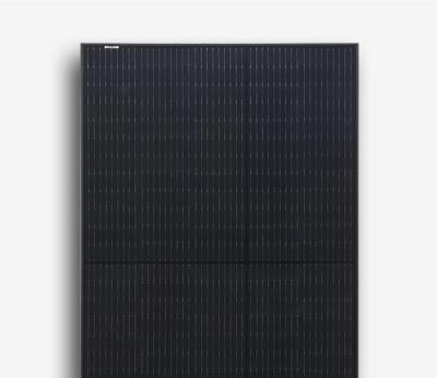 China High Efficiency 395W 182x91mm Mono (Full Black) Half-cell PERC Module Solar Panel for sale