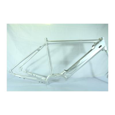 China Road Bikes Guaranteed Quality Unique Aluminum E-Bike Frame 700c Road Bike Frame HL700-001 for sale