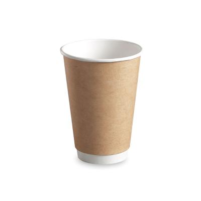 China Disposable Hot Drinks Double Wall Disposable Coffee Cups For Party for sale